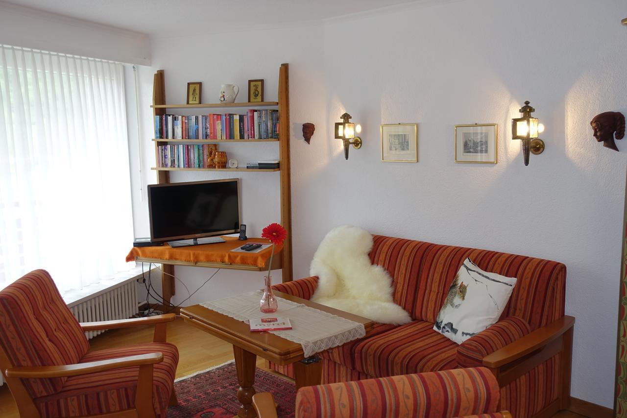 Studio Willimann Haus Dala Im 4 Stock Loèche-les-Bains Extérieur photo